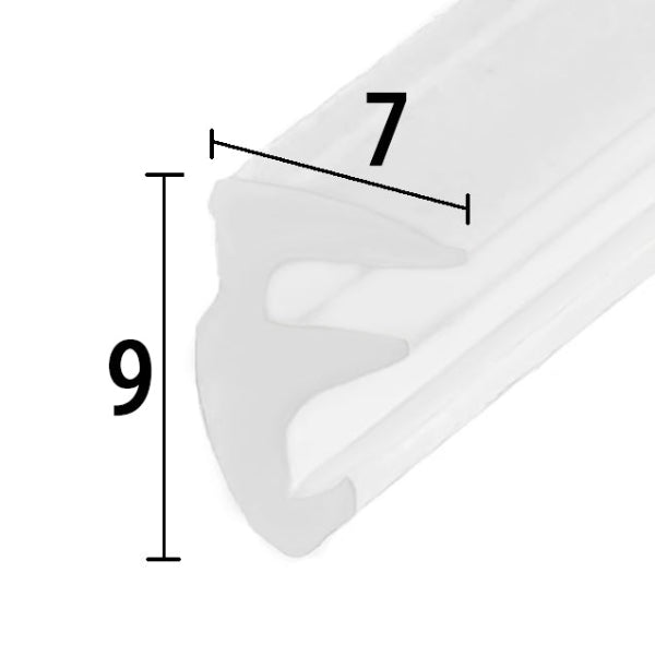 Glass Edge Protection & Frame Infill Strip VL004