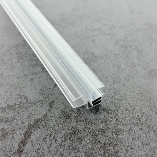 8-10mm "Ultra-Slim" Magnetic Shower Seal (180°) - 5mm Tight Gap ME810180