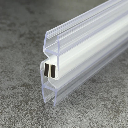 10mm Heavy-Duty Magnetic Shower Seal (180°) - Extra-Wide 26mm Gap MF810