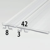 Rubber Seal For Vertical Folding Shower Screen DOU03