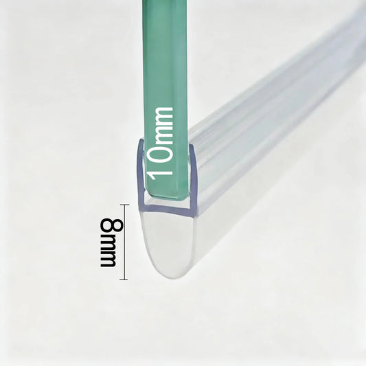 Shower Door Bulb Seal For 10mm Glass D10S7