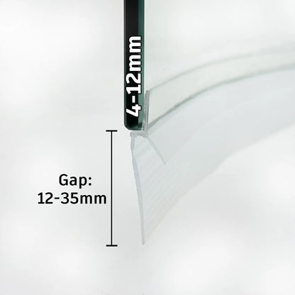 Universal Adhesive Curved Bottom Seal Gap 12-35mm V312S1235F