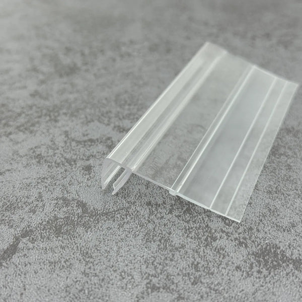 F456S2535 adjustable fin F shaped shower door seal with three selectable fin widths