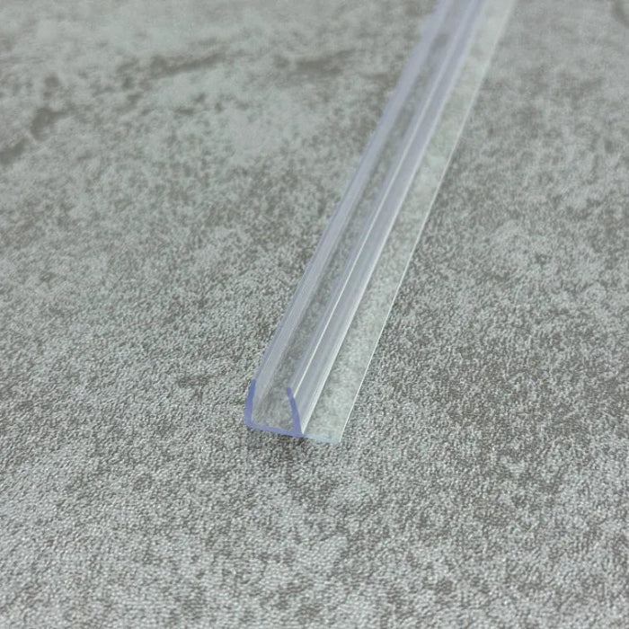 F456S8 narrow-gap F shaped shower seal strip for adjoining glass panels