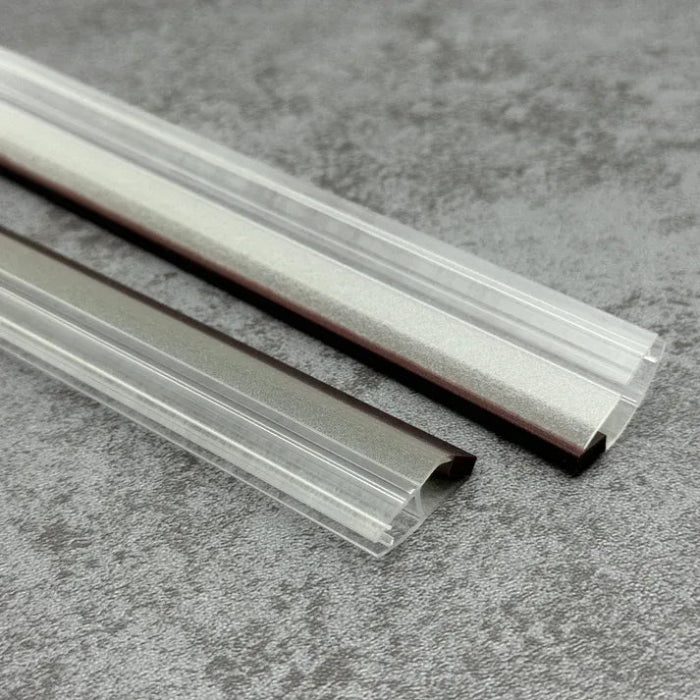 Matching pair of M45A2M magnetic shower door seals for 4-5mm glass