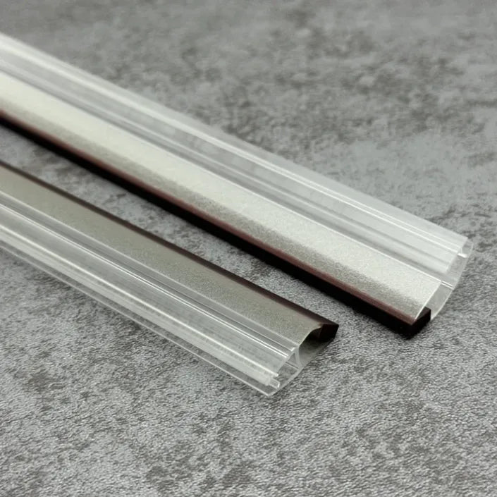 Matching pair of M68A2M magnetic shower door seals for 6-8mm glass