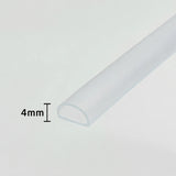 PV29 flexible shower threshold strip with 4mm height for shower trays and screens