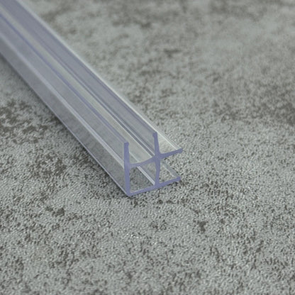 RY2805 6mm shower screen corner seal dimensions with rigid reinforced corner profile