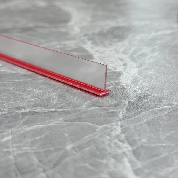 Close-up of the RY3463 self-adhesive T-profile shower threshold seal