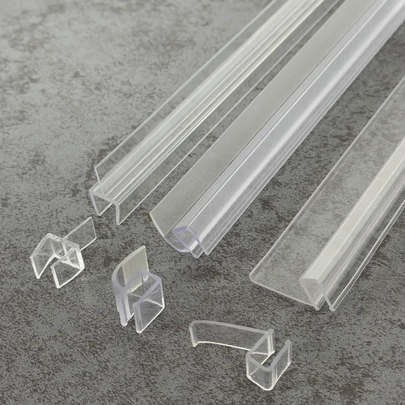 UK premium shower door bottom seals for all glass thickness