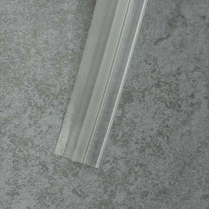 V456S8CU pre-curved shower screen seal profile for 4–6mm glass and small bottom gaps