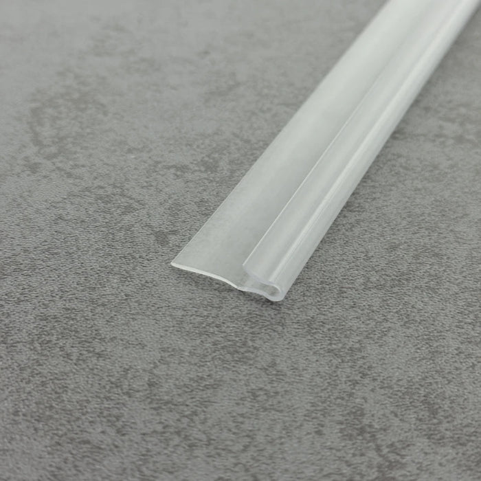 VL001 long-fin folding shower door seal strip for compatible retaining channels