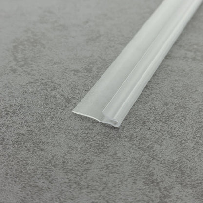 VL001 long-fin folding shower door seal strip for compatible retaining channels